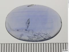 Foto von Korund (Saphir) (NHMW-MIN-Ay609)